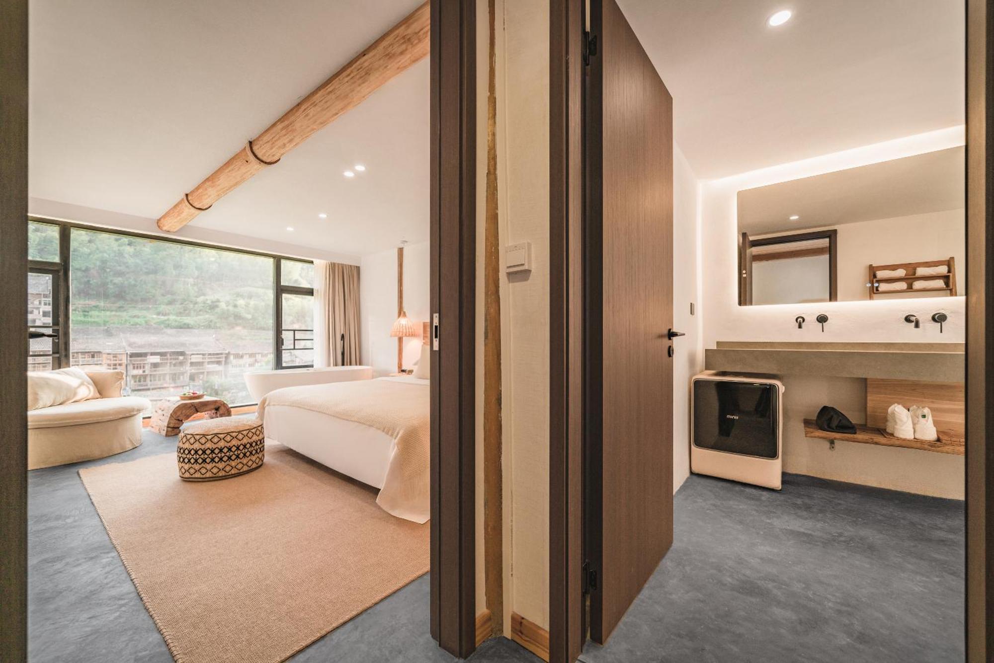 肇兴溪舍山堂 Creekside Inn Liping Εξωτερικό φωτογραφία