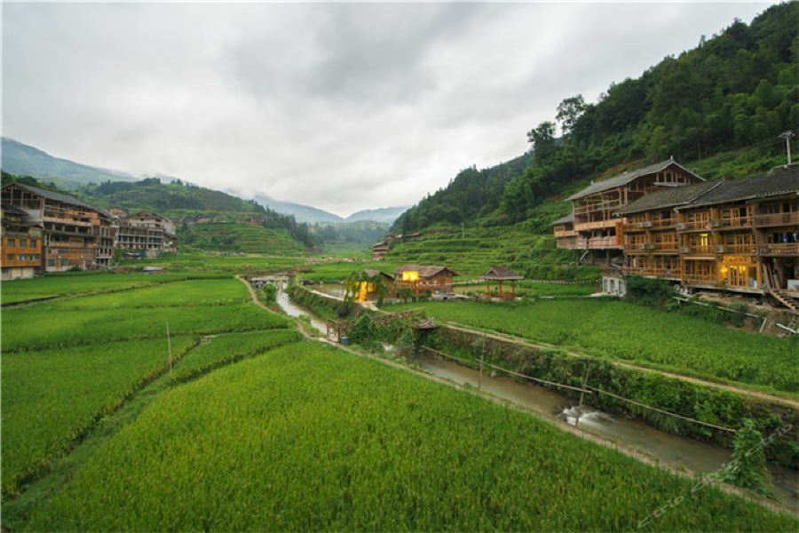 肇兴溪舍山堂 Creekside Inn Liping Εξωτερικό φωτογραφία